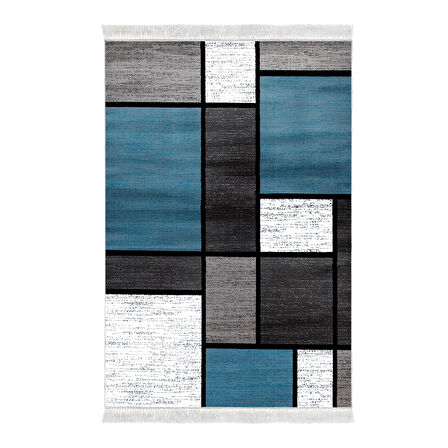 Eko Trend Djt Halı Yıkanabilir Kaymaz Taban S5044 Geometrik