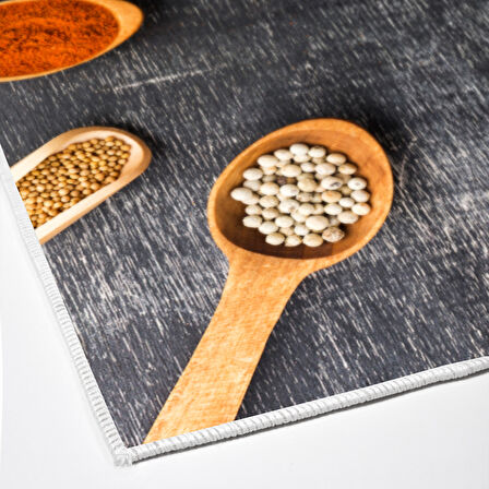 Alanur Trend Keçe Tabanlı Mutfak Halı Mu170