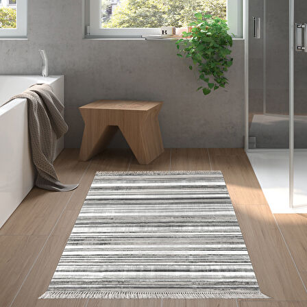 Eko Trend Djt Banyo Paspası Yıkanabilir Kaymaz Taban 1677 Degrade