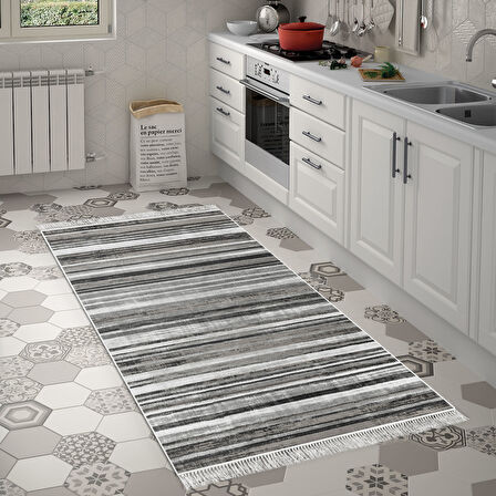 Eko Trend Djt Banyo Paspası Yıkanabilir Kaymaz Taban 1677 Degrade