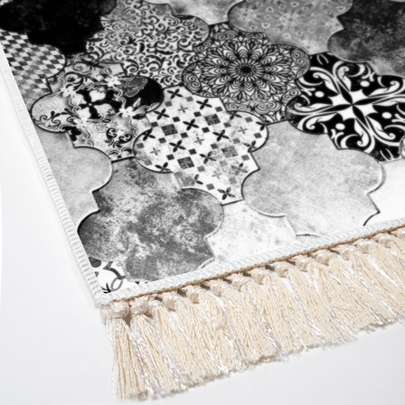 Eko Trend Djt Halı Yıkanabilir Kaymaz Taban Mu120 Patchwork