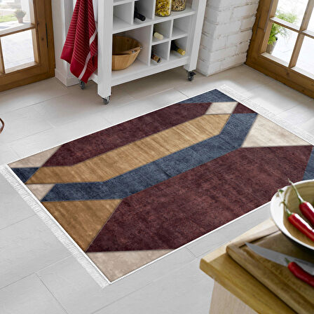 Eko Trend Djt Halı Yıkanabilir Kaymaz Taban S6506 Modern