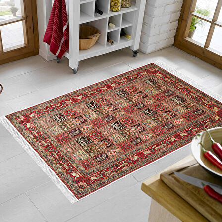 Eko Trend Djt Banyo Paspası Yıkanabilir Kaymaz Taban M12295 Persian