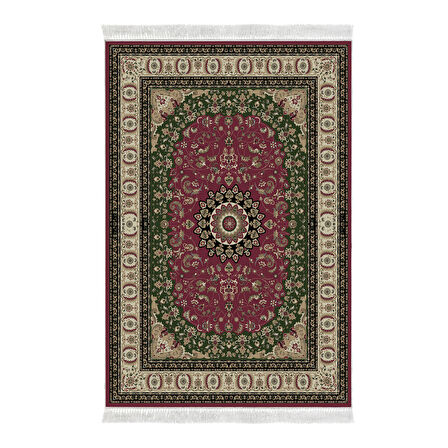 Alanur Star Pamuk Tabanlı Saçaklı Dijital Halı