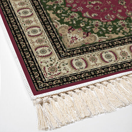 Alanur Star Pamuk Tabanlı Saçaklı Dijital Halı