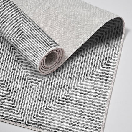 Alanur Trend Keçe Tabanlı Mutfak Halı Mu134