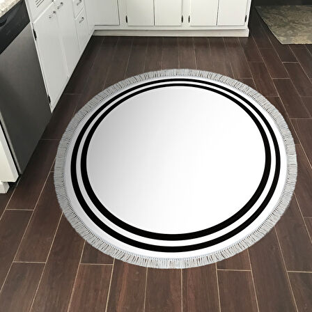 Eko Trend Djt Haı Yıkanabilir Kaymaz Taban 1696 Yuvarlak Bordürlü