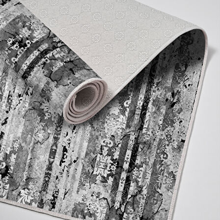 Alanur Trend Keçe Tabanlı Mutfak Halı Mu147