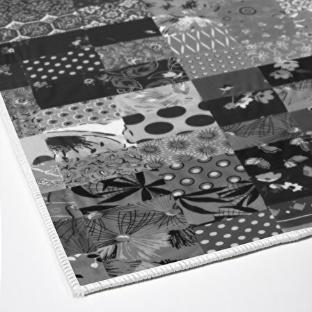 Alanur Trend Keçe Tabanlı Mutfak Halı Mu148