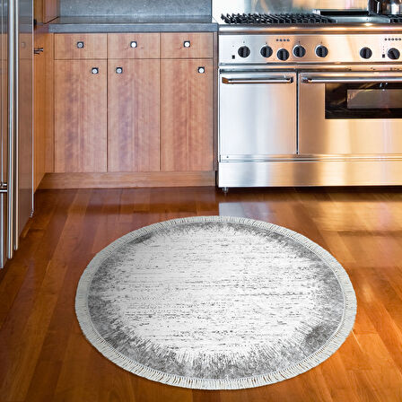 Eko Trend Djt Haı Yıkanabilir Kaymaz Taban 1342 Yuvarlak Modern