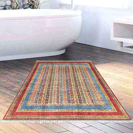 Eko Trend Djt Banyo Paspası Yıkanabilir Kaymaz Taban M12296 Persian