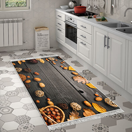 Eko Trend Djt Mutfak Halı Yıkanabilir Kaymaz Taban Mu137