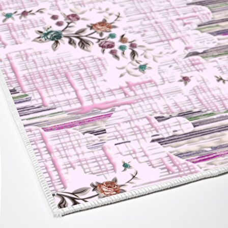 Alanur Trend Keçe Tabanlı Mutfak Halı Mu105