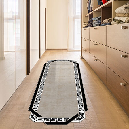 Fesleğen Lazer Kesim Kaymaz Taban Dijital Baskı Halı St600182Kr