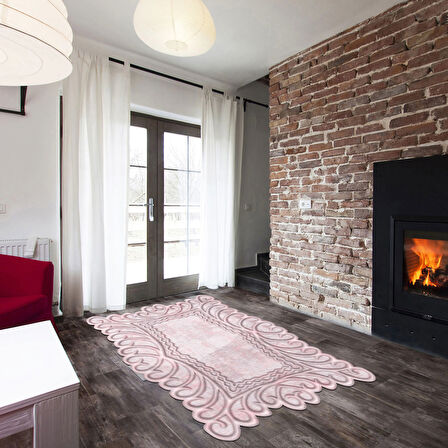 Yıldız Lazer Kesim Kaymaz Taban Dijital Baskı Halı St600161Pu