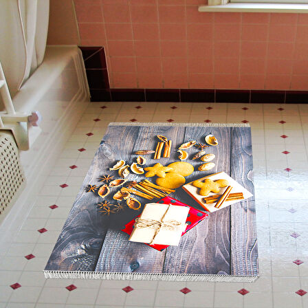 Eko Trend Djt Mutfak Halı Yıkanabilir Kaymaz Taban F5061