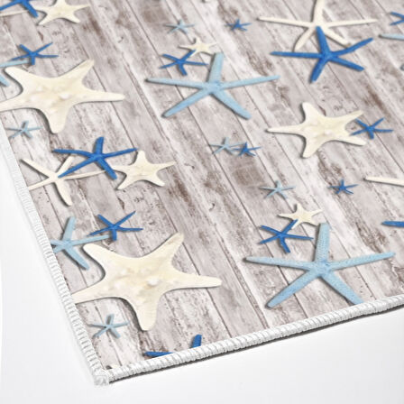 Alanur Trend Keçe Tabanlı Mutfak Halı Mu687