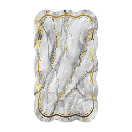 Çiğdem Lazer Kesim Kaymaz Taban Dijital Baskı Halı St600184Bj