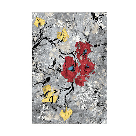 Alanur Trend Keçe Tabanlı Mutfak Halı Mu663