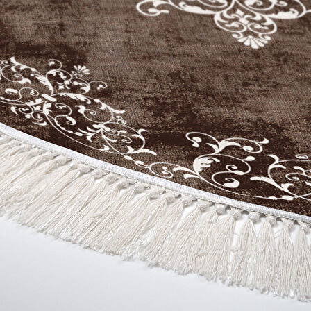 Eko Trend Djt Haı Yıkanabilir Kaymaz Taban 616 Yuvarlak Klasik