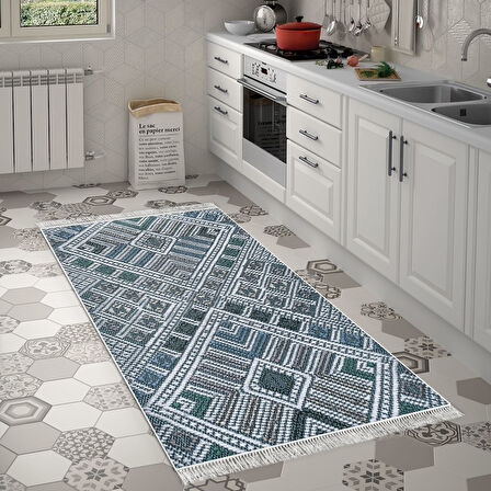 Eko Trend Djt Halı Yıkanabilir Kaymaz Taban 2029 Modern