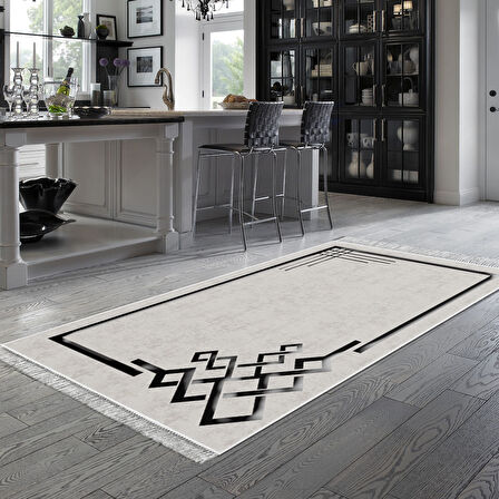 Eko Trend Djt Banyo Paspası Yıkanabilir Kaymaz Taban 1919 Modern