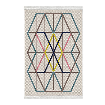 Eko Trend Djt Halı Yıkanabilir Kaymaz Taban P1525 Modern