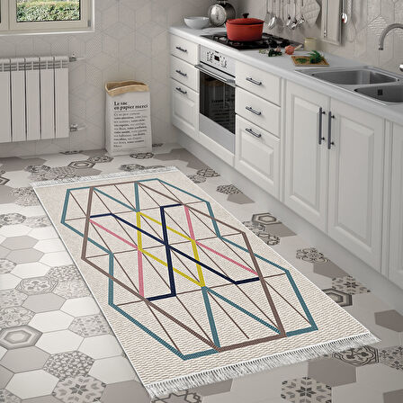 Eko Trend Djt Halı Yıkanabilir Kaymaz Taban P1525 Modern
