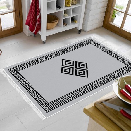 Eko Trend Djt Halı Yıkanabilir Kaymaz Taban 656M Modern