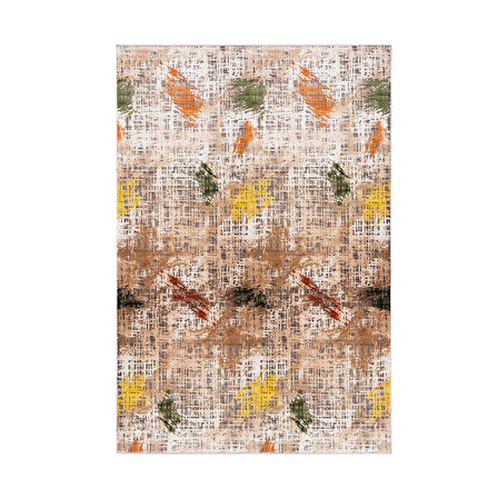 Alanur Trend Keçe Tabanlı Mutfak Halı Mu107