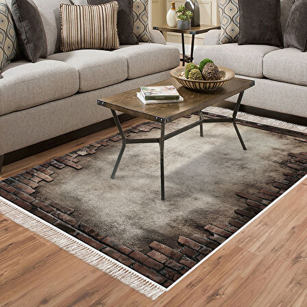 Eko Trend Djt Halı Yıkanabilir Kaymaz Taban F5049 Modern