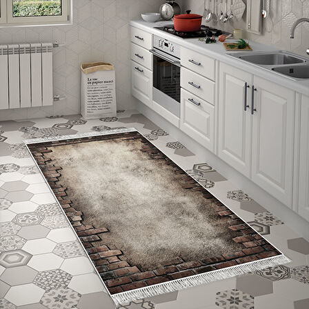 Eko Trend Djt Halı Yıkanabilir Kaymaz Taban F5049 Modern
