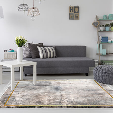 Eko Trend Djt Halı Yıkanabilir Kaymaz Taban M12271 Modern