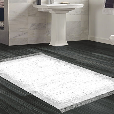 Eko Trend Djt Banyo Paspası Yıkanabilir Kaymaz Taban 1342 Modern