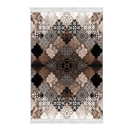 Eko Trend Djt Banyo Paspası Yıkanabilir Kaymaz Taban Mu120 Patchwork