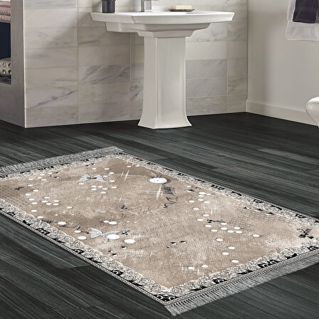 Eko Trend Djt Banyo Paspası Yıkanabilir Kaymaz Taban Mu118 Modern