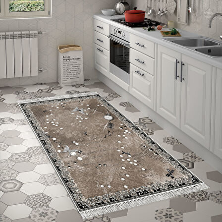 Eko Trend Djt Banyo Paspası Yıkanabilir Kaymaz Taban Mu118 Modern