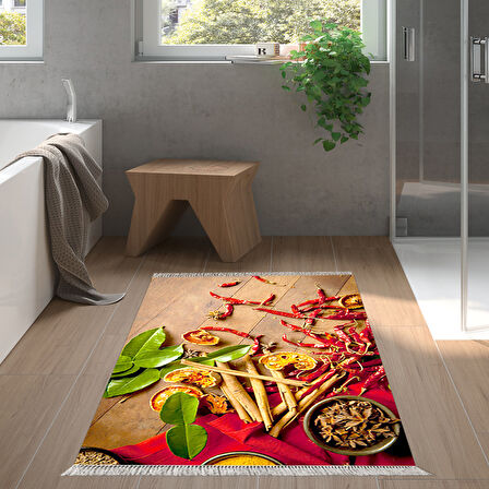 Eko Trend Djt Mutfak Halı Yıkanabilir Kaymaz Taban F5060