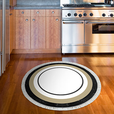 Eko Trend Djt Haı Yıkanabilir Kaymaz Taban 673M Yuvarlak Bordürlü