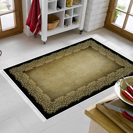 Eko Trend Djt Banyo Paspası Yıkanabilir Kaymaz Taban 1674 Modern