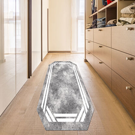 Gelincik Lazer Kesim Kaymaz Taban Dijital Baskı Halı St600208Bj