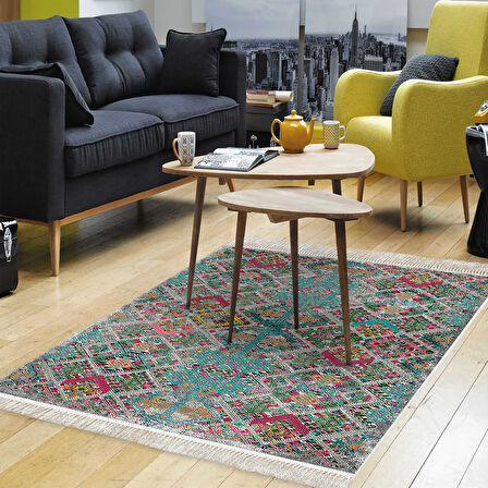 Eko Trend Djt Halı Yıkanabilir Kaymaz Taban F5009 İskandinav