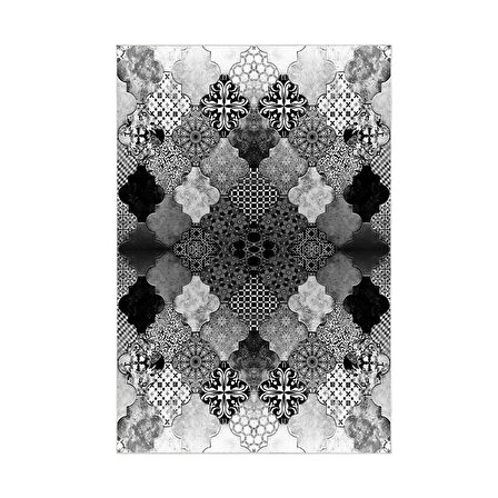 Alanur Trend Keçe Tabanlı Mutfak Halı Mu120