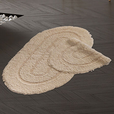 Royal Oval Tufting & Pamuklu 2 Li Paspas