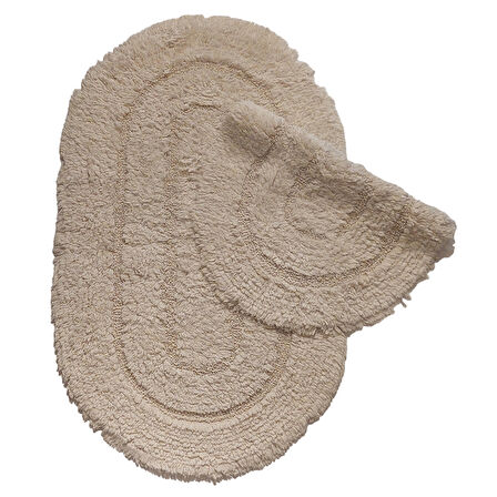 Royal Oval Tufting & Pamuklu 2 Li Paspas
