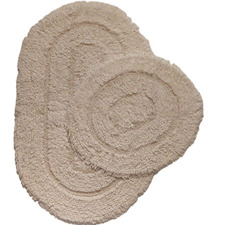 Royal Oval Tufting & Pamuklu 2 Li Paspas