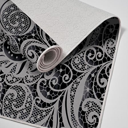 Alanur Trend Keçe Tabanlı Mutfak Halı Mu145