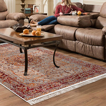 Eko Trend Djt Halı Yıkanabilir Kaymaz Taban P1356 Vintage