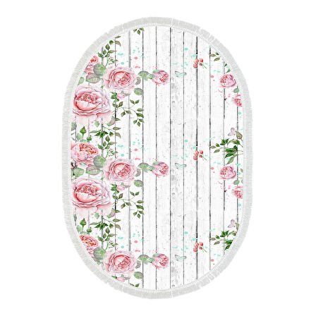 Alanur Trend Keçe Tabanlı Mutfak Halı Mu179