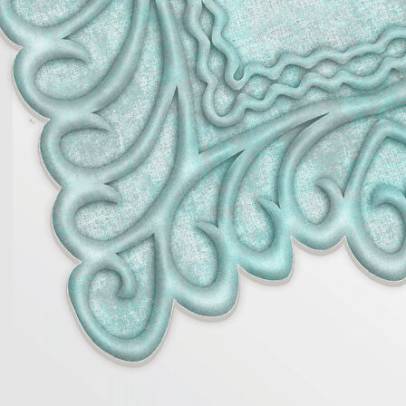 Yıldız Lazer Kesim Kaymaz Taban Dijital Baskı Halı St600161Pu